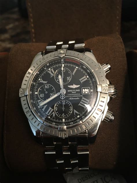 breitling 1884 chronometre certifi with 24hour dial|Breitling watch 1884 chronograph price.